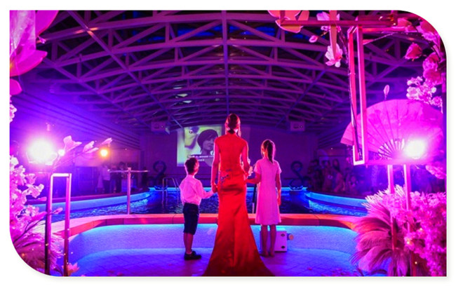 叶一茜跳水世界冠军田亮,跳水王子田亮叶一茜出席活动