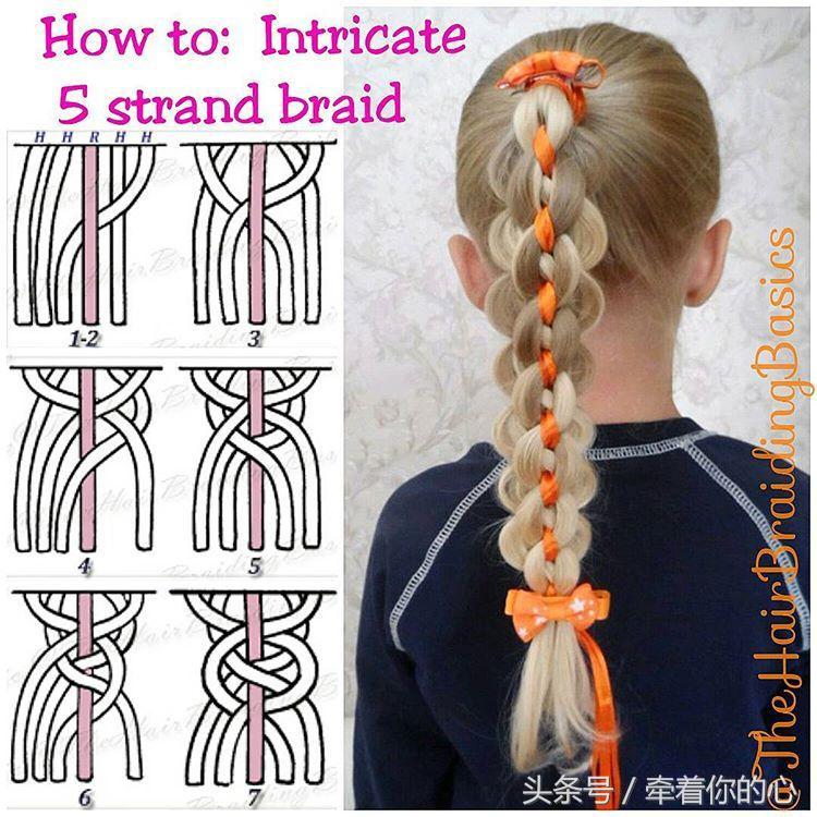 超级细的编发教程,十二种编发慢教程