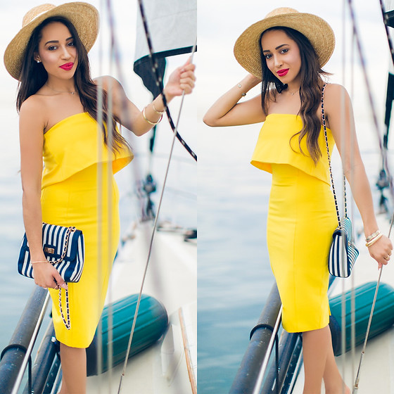 蓝色草帽海边度假,玩转海边度假风