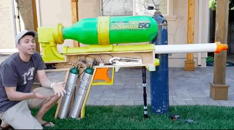 史上最强水枪,可以憋大招的水枪你见过吗