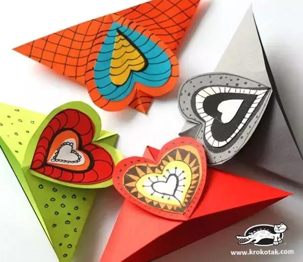 幼儿园立体卡纸手工：恐龙茶杯小爱心等，由简到繁，适合大部分幼儿操作