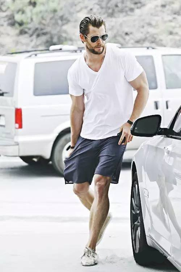 夏天男生穿短裤好看吗,男生夏天穿短裤好看么