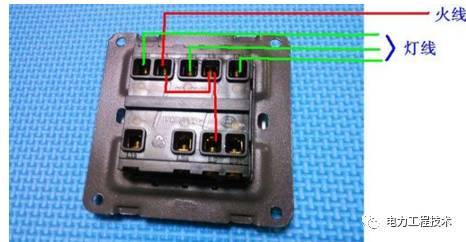 三开单控与单开双控接线视频,单开三控开关接线方法线路图