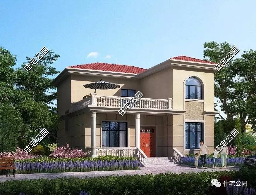 10套农村别墅合集中式小院,10套农村别墅效果图