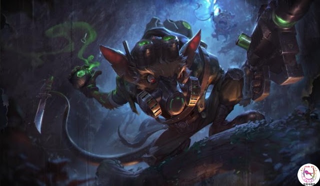 lol老鼠欧米伽皮肤,lol老鼠欧米伽小队皮肤怎么样