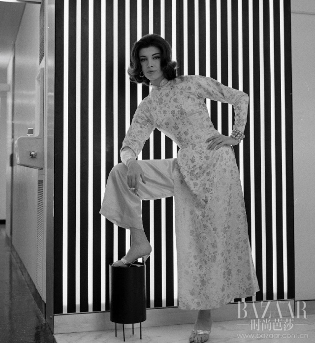 中国风盘扣裙冬搭配裤子,复古连衣裙裙裤搭配