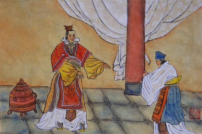 关于邯郸成语的画,关于邯郸成语的绘画怎么画