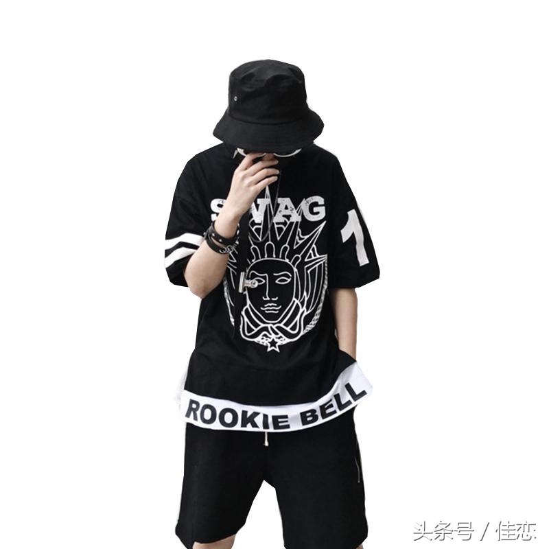 假两件长款上衣如何搭配裤子,假两件紧身上衣蓝色怎么搭配