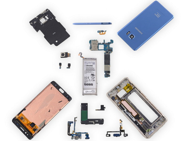 电池不再爆?拆解SamsungNoteFE