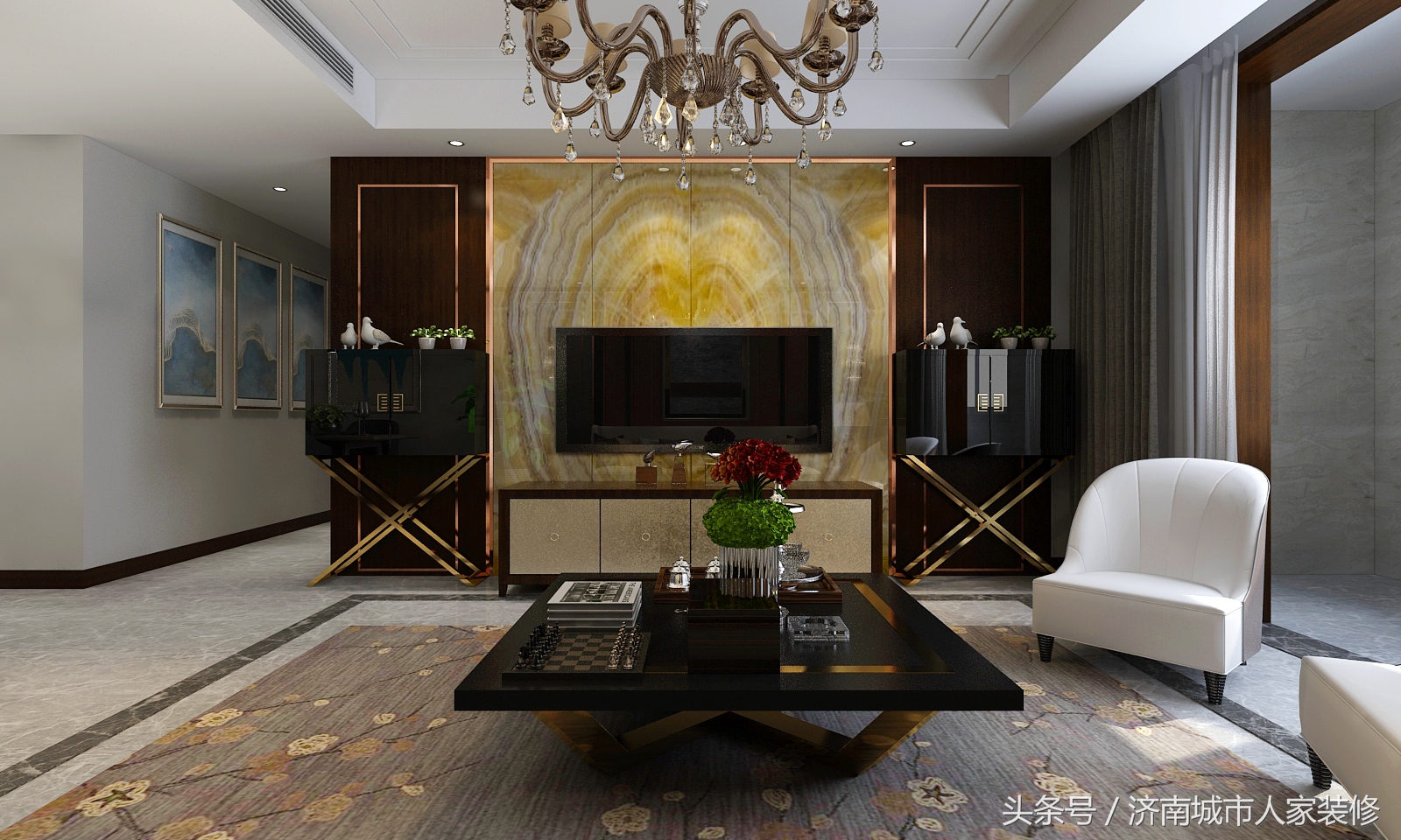 济南天齐奥东花园装修,济南历城区天齐奥东花园