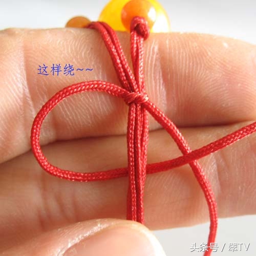 玉绳绳结简单系法,玉勒子绳结教程