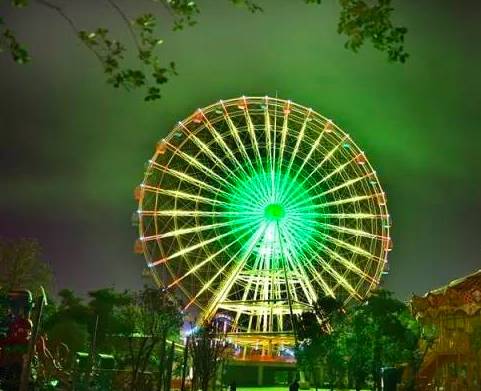 南宁适合晚上去的摩天轮,广西海边摩天轮