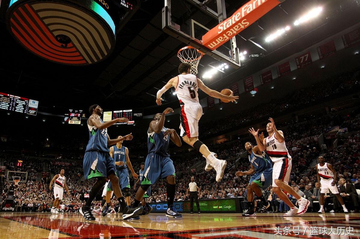 鲁迪费尔南德斯开拓者,鲁迪费尔南德斯开拓者十佳球