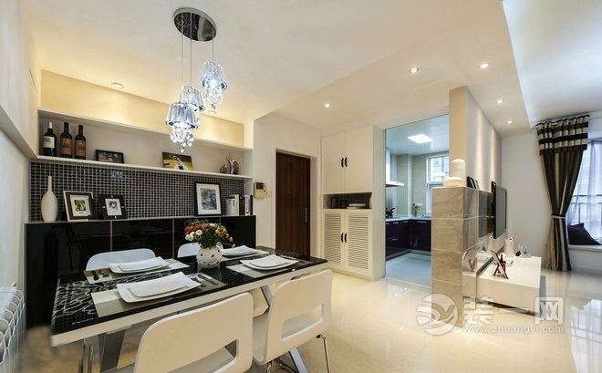 重庆江北区小户型装修效果图80平,重庆渝北洋房田园装修效果图