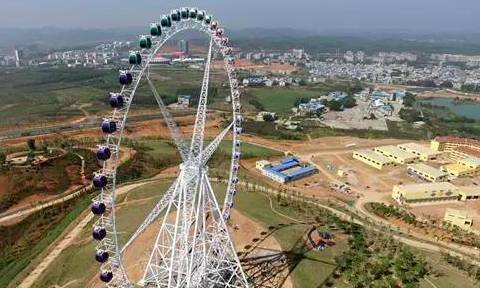 南宁适合晚上去的摩天轮,广西海边摩天轮