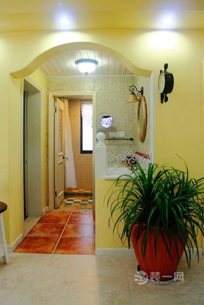 田园家庭装修效果图,田园式家装设计