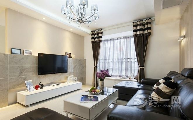 重庆江北区小户型装修效果图80平,重庆渝北洋房田园装修效果图