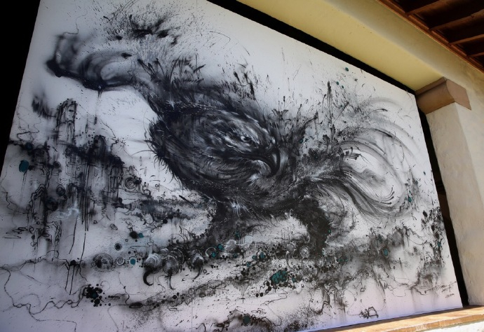 有灵魂的画能治愈一切,行走水墨里的灵魂画者