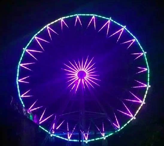 南宁适合晚上去的摩天轮,广西海边摩天轮