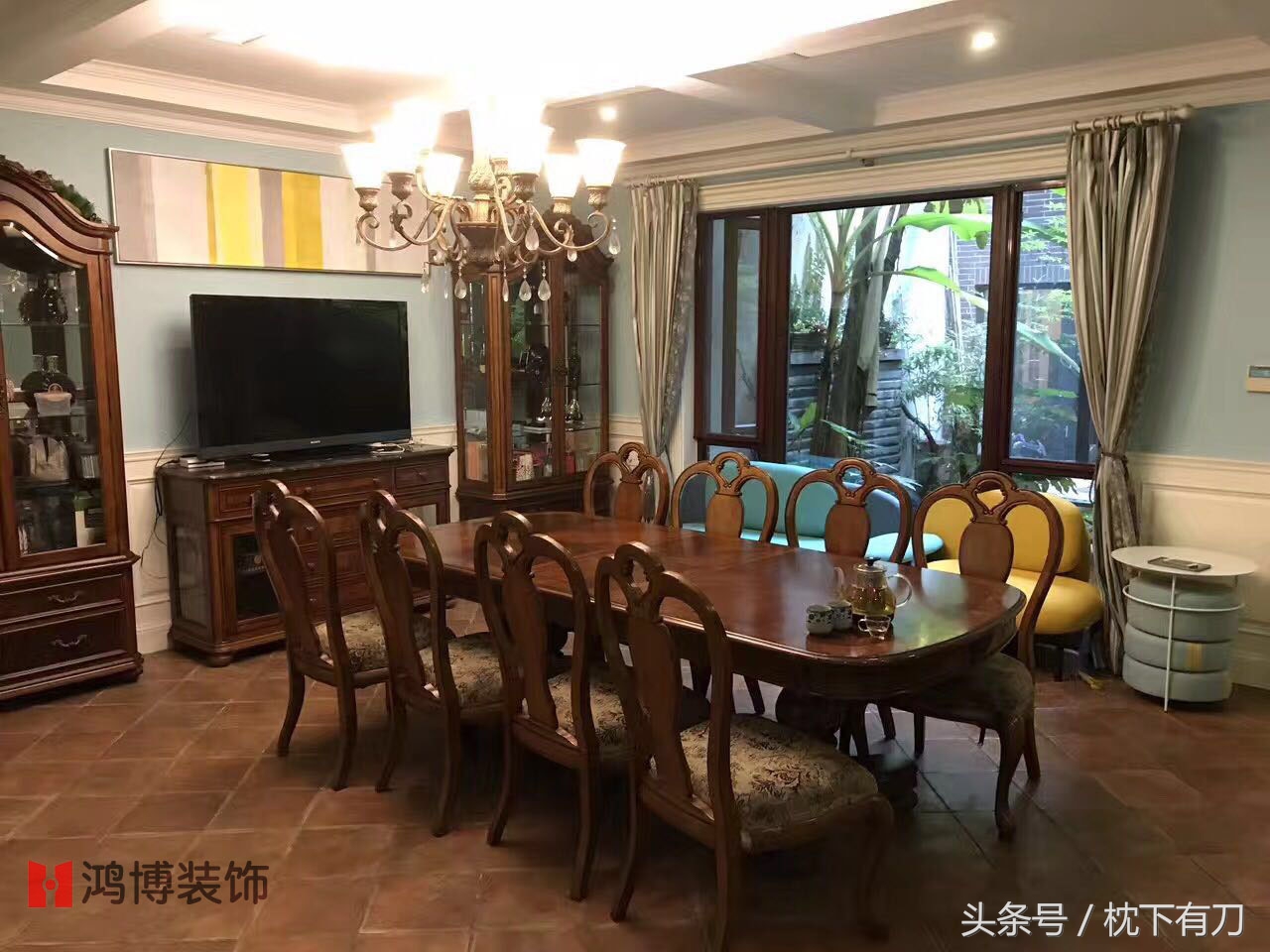 杭州美式别墅,杭州美式别墅室内实景装修效果图