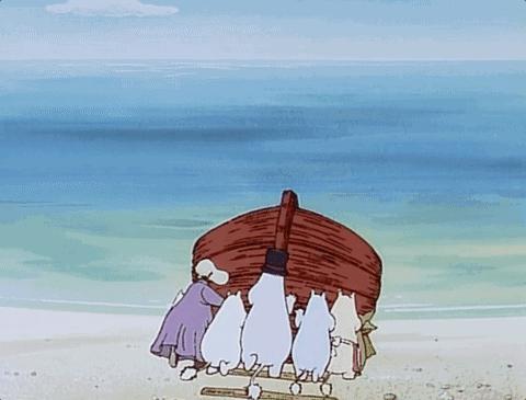 善良、逗趣又软萌,让这个来自北欧的卡通人物给你降降温