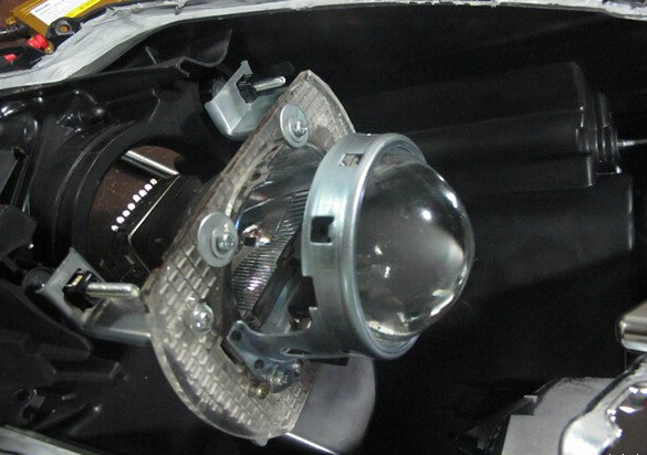 改灯透镜定位视频教程,单透镜怎么改灯