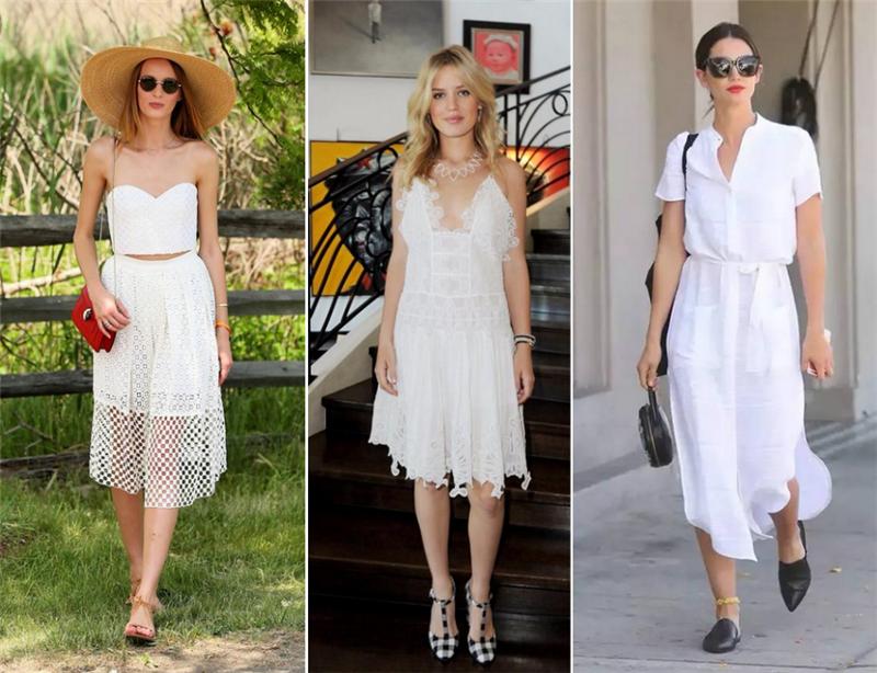夏日最清凉又迷人的小白裙,如何穿出自己的freestyle?