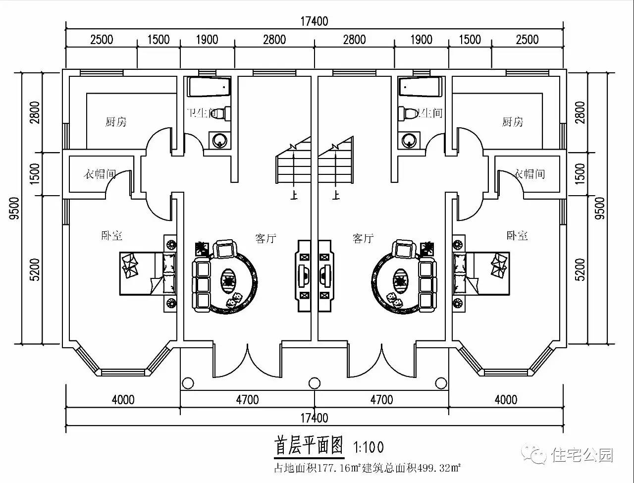 农村自建房双拼别墅4层,双拼自建房如何改为独栋