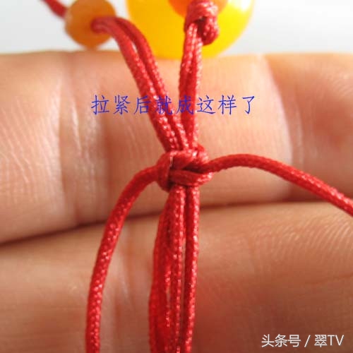 玉绳绳结简单系法,玉勒子绳结教程