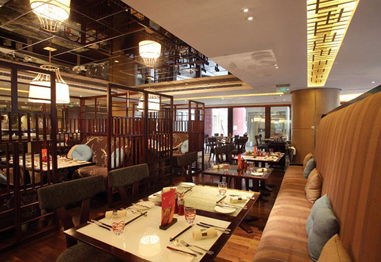 新中式餐馆设计理念,新中式装修轻奢高级感餐馆