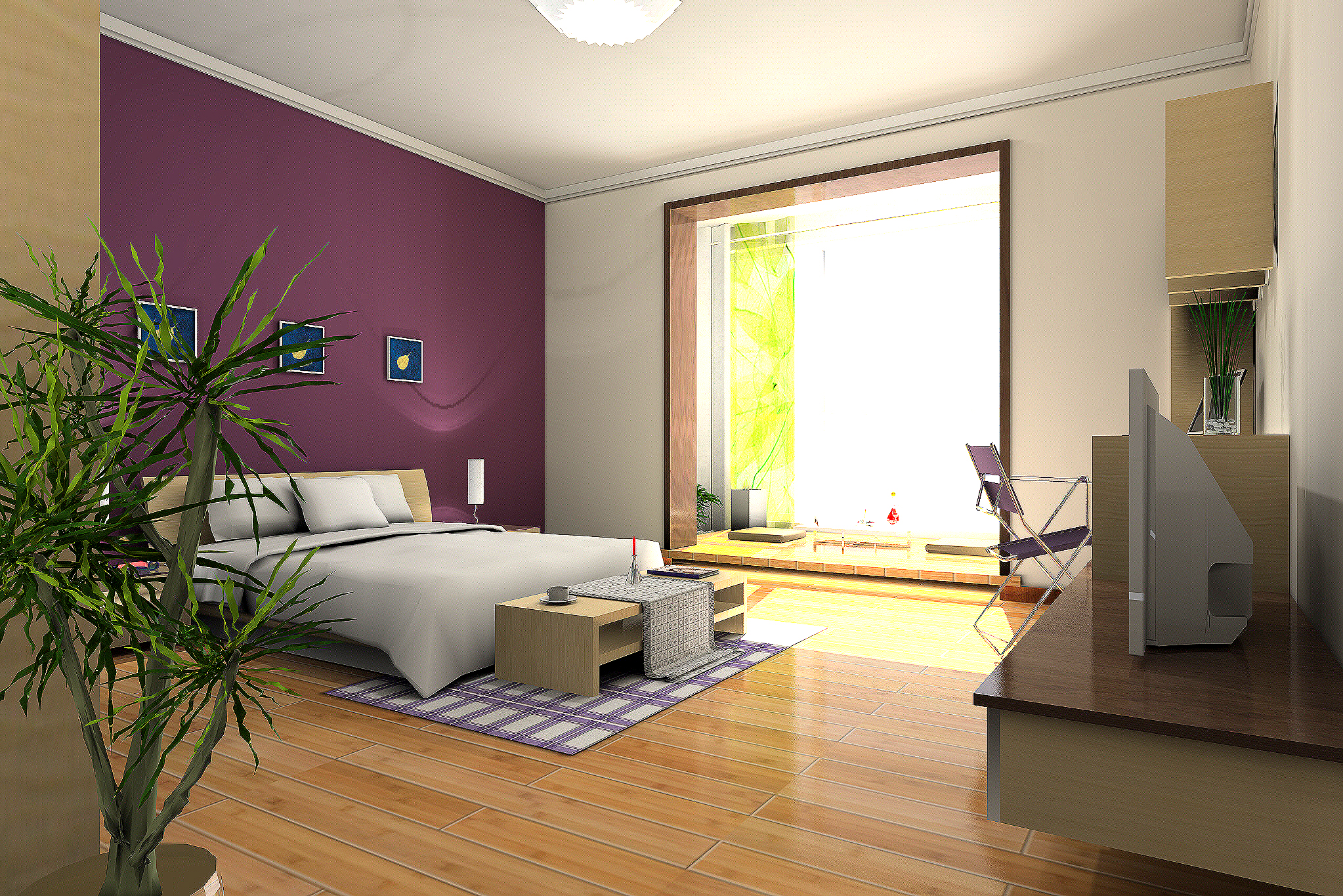 石家庄九里晴川131平装修图,公元九里室内装修效果图现代简约