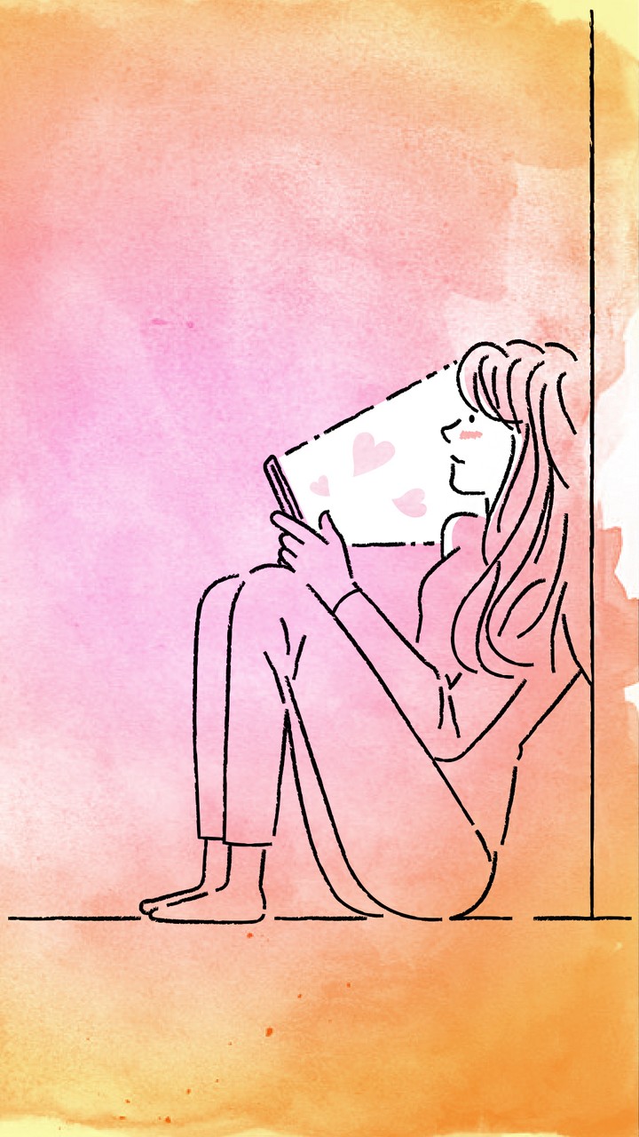 卡通情侣壁纸超清全面屏,卡通情侣壁纸高清大图