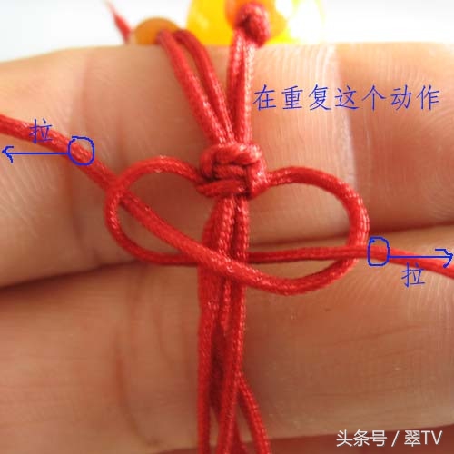 玉绳绳结简单系法,玉勒子绳结教程