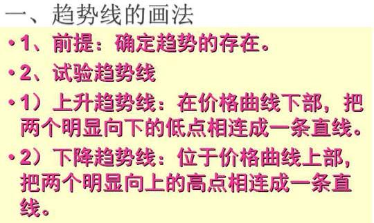 炒股把握技巧和方法图解,趋势线炒股技巧