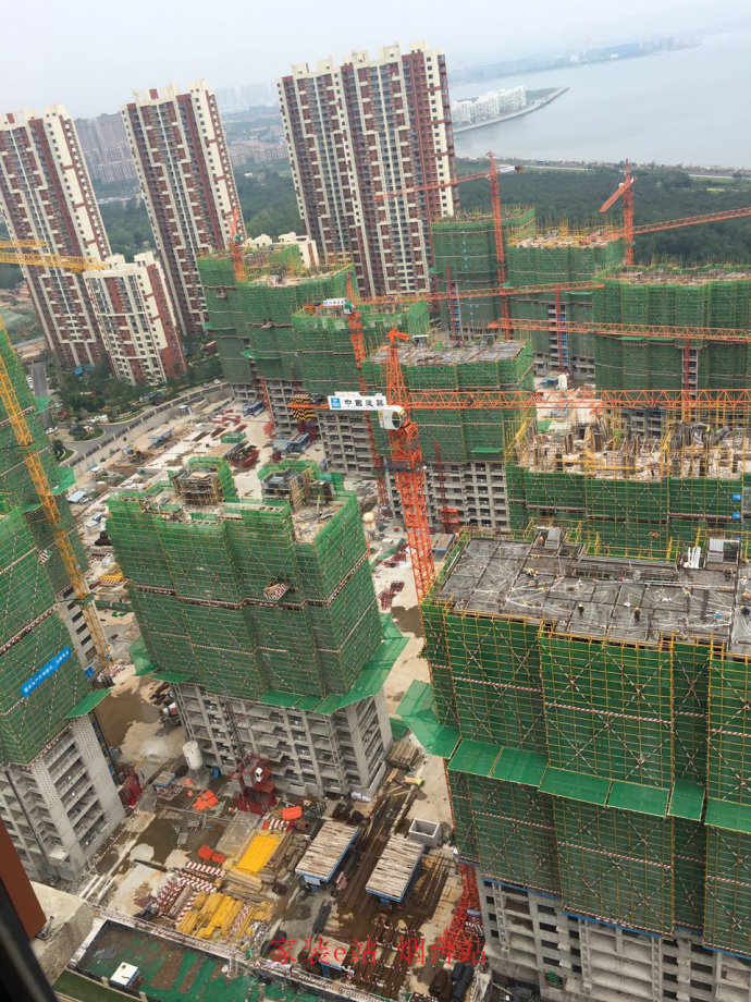 越秀星汇金沙小区3期最新进度，7.20号烟台装修小控探越秀！