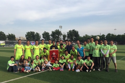 “京虔豹”队勇闯北京江西商会足球联赛总决赛