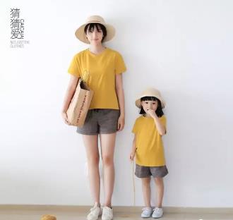 暑假亲子装推荐,暑假的第一套亲子装