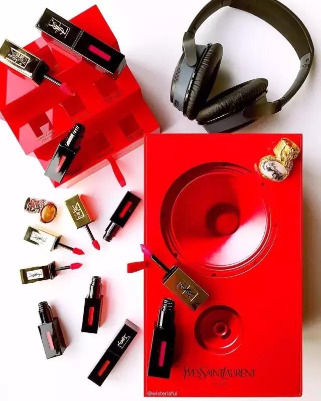 ysl黑盖哑光唇釉38chilispirit,ysl红管唇釉颜色推荐