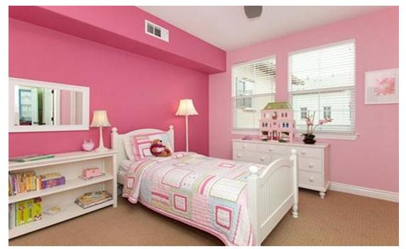 公主风卧室收纳柜,公主房衣柜颜色搭配简约