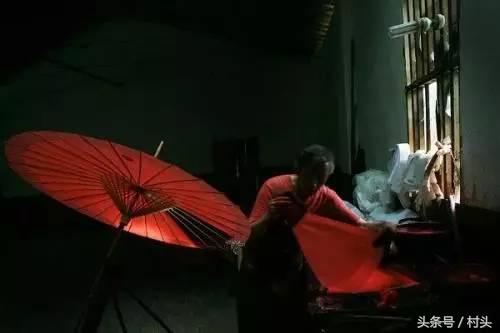 有创意的雨具,民族艺术伞手工