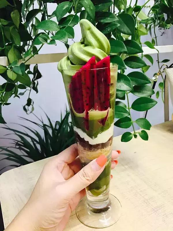 杭州手打抹茶冰淇淋,夏天必不可少的抹茶冰淇淋