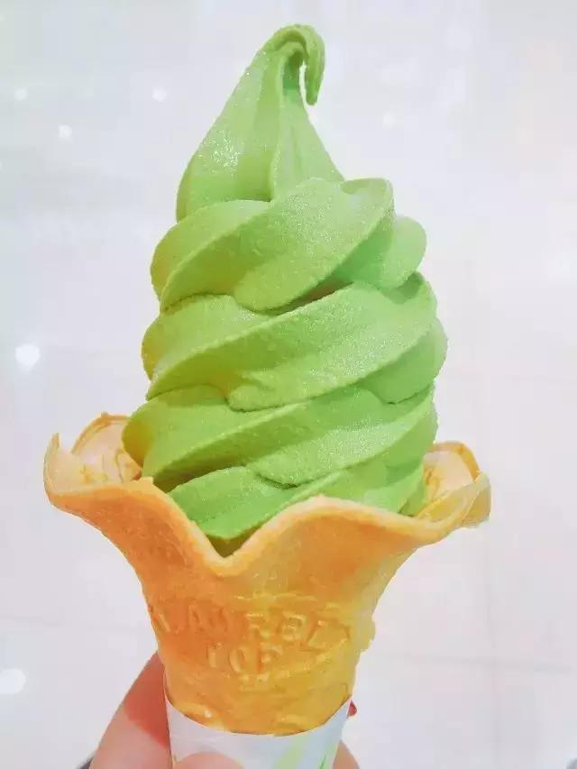 杭州手打抹茶冰淇淋,夏天必不可少的抹茶冰淇淋