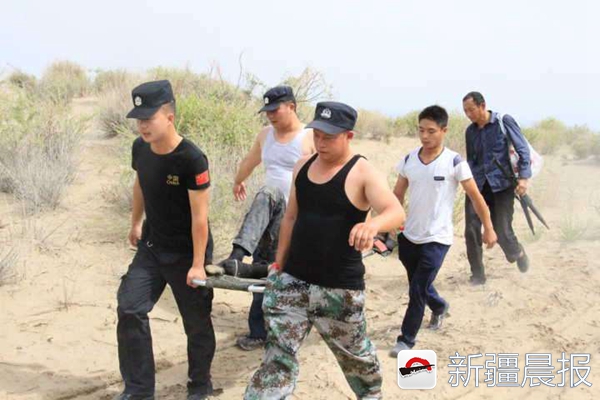 男子被困沙漠腹地52小时后获救,小伙在沙漠被困20天