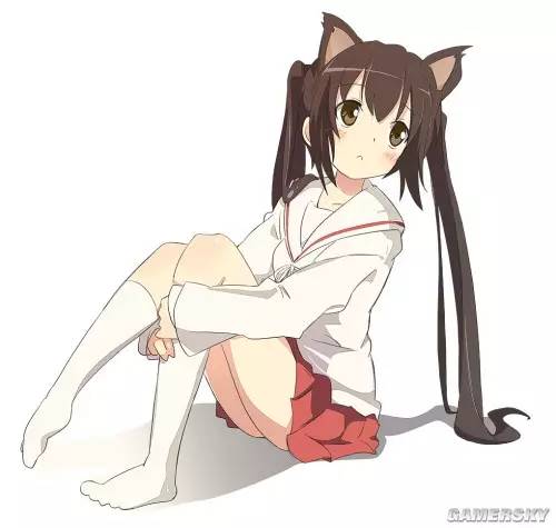 日本人气最高的双马尾美少女,齐刘海双马尾动漫少女