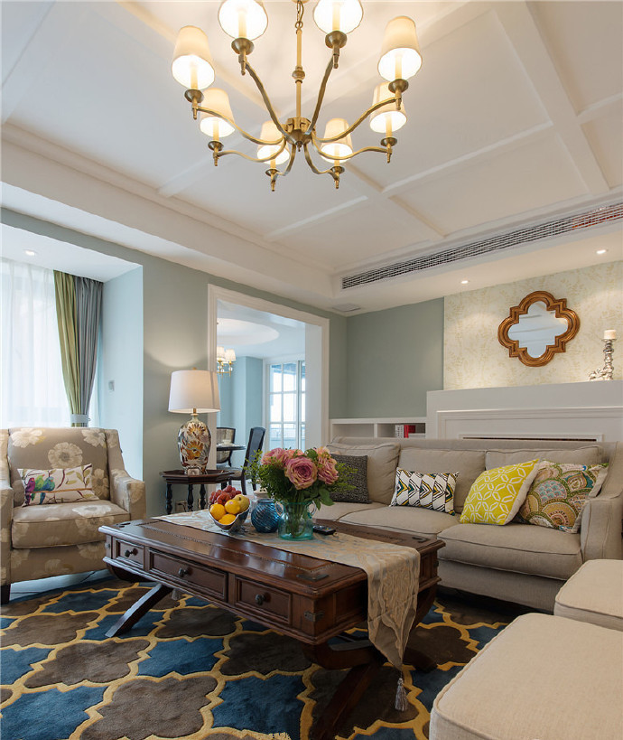 大连葵英九號简欧风格装修案例，只因为它的美好一切都值得！