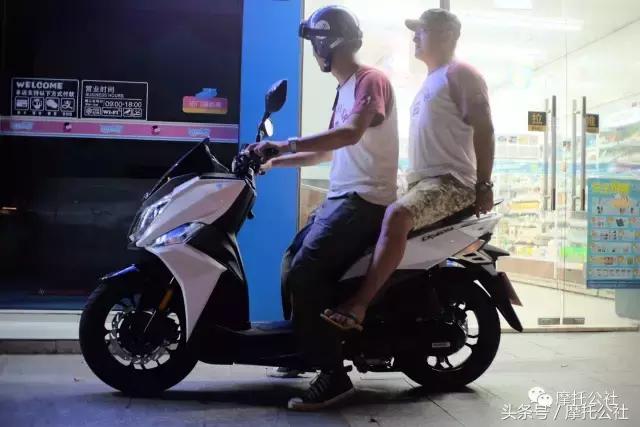 公社评测,三阳150cruisymx踏板车评测