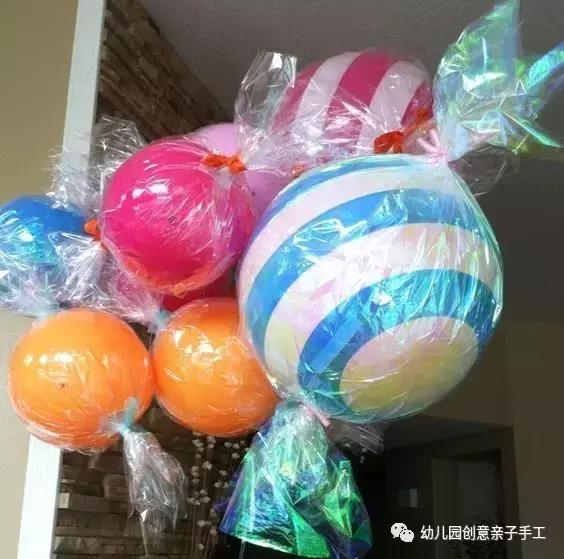 幼儿园气球龙的制作,幼儿园环创恐龙风吊饰