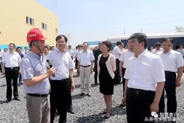 曲福田史立军分别带队观摩泰兴6个重大项目现场