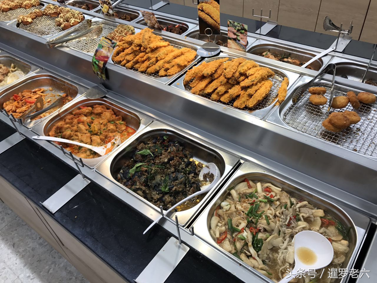 泰国好吃的街边自助餐,泰国自助餐价目表