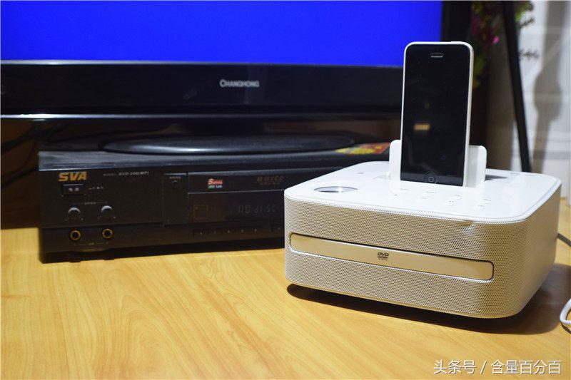 实用!新老功能结合的RSRDD515多功能苹果DVD迷你组合音响